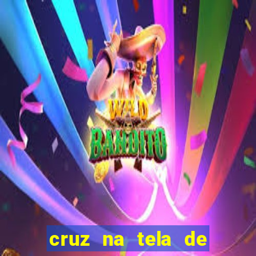 cruz na tela de cruz das